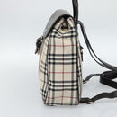 BURBERRY Nova Check Backpack Canvas Beige Brown Auth ep7277-4