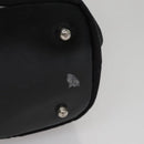 GUCCI Bamboo Hand Bag Nylon Black Auth ep7284-6