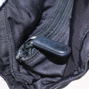 GUCCI Bamboo Hand Bag Nylon Black Auth ep7284-17