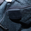 GUCCI Bamboo Hand Bag Nylon Black Auth ep7284-18