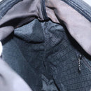 GUCCI Bamboo Hand Bag Nylon Black Auth ep7284-20