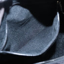 GUCCI Bamboo Hand Bag Nylon Black Auth ep7284-22