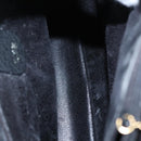 GUCCI Bamboo Hand Bag Suede Leather Black Auth ep7313-15