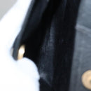 GUCCI Bamboo Hand Bag Suede Leather Black Auth ep7313-18