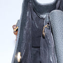 GUCCI Bamboo Hand Bag Suede Leather Black Auth ep7313-21