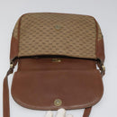 GUCCI Micro GG Canvas Shoulder Bag PVC Beige Auth ep7320-15