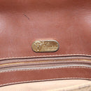 GUCCI Micro GG Canvas Shoulder Bag PVC Beige Auth ep7320-16