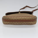 GUCCI Micro GG Canvas Shoulder Bag PVC Beige Auth ep7320-9