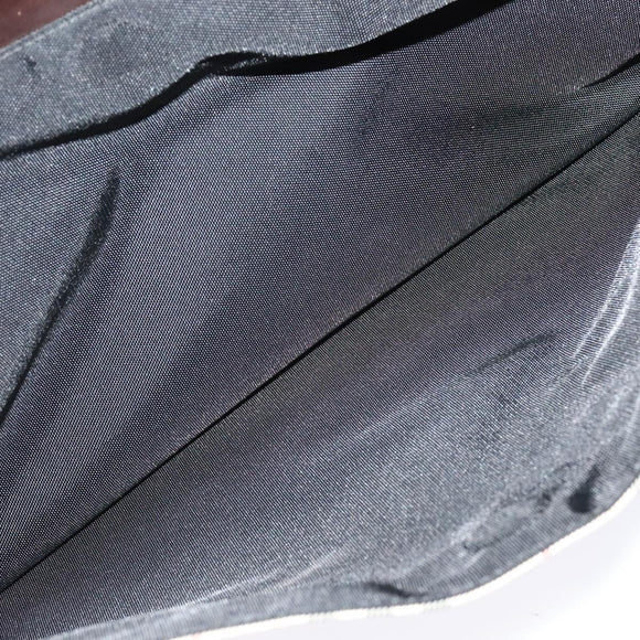 BURBERRY Nova Check Boston Bag Canvas Beige Auth ep7325