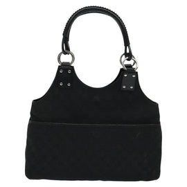 GUCCI GG Canvas Shoulder Bag Black 132260 Auth ep7331 - 0