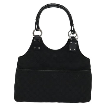 GUCCI GG Canvas Shoulder Bag Black 132260 Auth ep7331 - 0