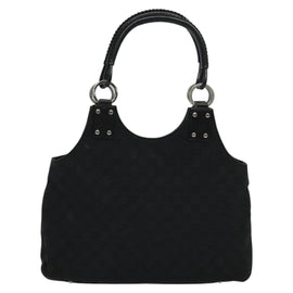 GUCCI GG Canvas Shoulder Bag Black 132260 Auth ep7331 - 0