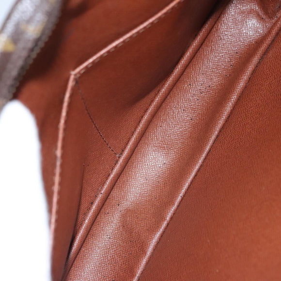 LOUIS VUITTON Monogram Compiegne 28 Clutch Bag M51845 LV Auth ep7374