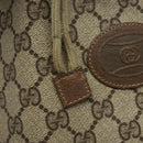 GUCCI GG Supreme Pouch PVC Leather Beige 97 19 303 Auth ep7389-9