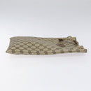 GUCCI GG Supreme Pouch PVC Leather Beige 97 19 303 Auth ep7389-3