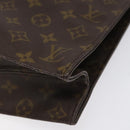 LOUIS VUITTON Monogram Sac Plat Hand Bag M51140 LV Auth ep7390-9