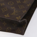 LOUIS VUITTON Monogram Sac Plat Hand Bag M51140 LV Auth ep7390-15