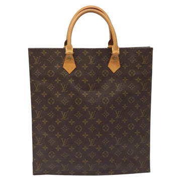 LOUIS VUITTON Monogram Sac Plat Hand Bag M51140 LV Auth ep7390 - 0