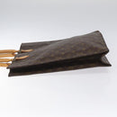 LOUIS VUITTON Monogram Sac Plat Hand Bag M51140 LV Auth ep7390-4