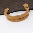 LOUIS VUITTON Monogram Sac Plat Hand Bag M51140 LV Auth ep7390-7