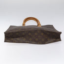 LOUIS VUITTON Monogram Sac Plat Hand Bag M51140 LV Auth ep7390-5