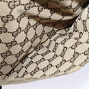 GUCCI GG Canvas Shoulder Bag Beige 27639 Auth ep7391-11
