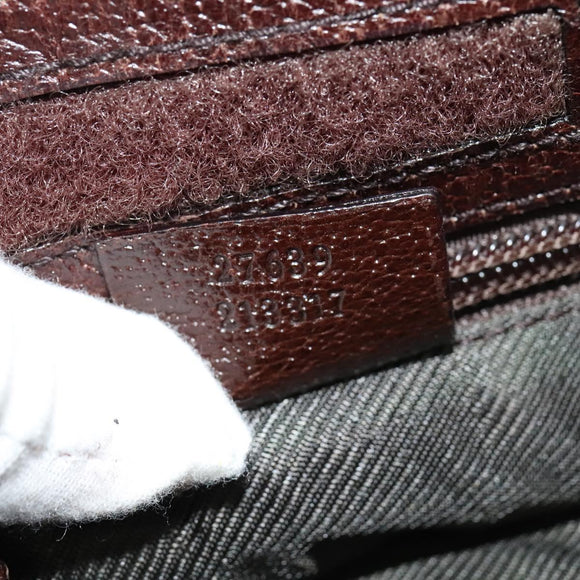 GUCCI GG Canvas Shoulder Bag Beige 27639 Auth ep7391