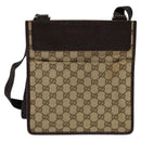 GUCCI GG Canvas Shoulder Bag Beige 27639 Auth ep7391-2
