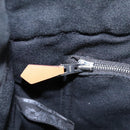 HERMES Fourre Tout MM Hand Bag Canvas Black Auth ep7392-19