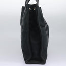 HERMES Fourre Tout MM Hand Bag Canvas Black Auth ep7392-4