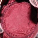 CARTIER Shoulder Bag Leather Red Auth ep7404-11