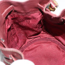 CARTIER Shoulder Bag Leather Red Auth ep7404-18