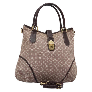 LOUIS VUITTON Monogram Idylle Elegy Hand Bag 2way Red Sepia M56698 Auth ep7406
