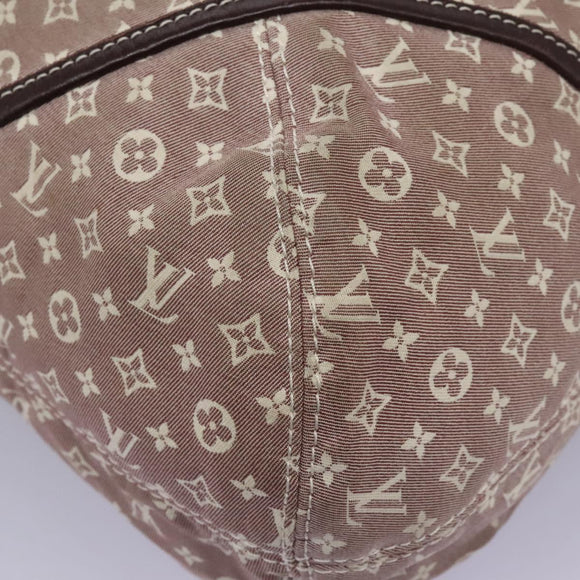 LOUIS VUITTON Monogram Idylle Elegy Hand Bag 2way Red Sepia M56698 Auth ep7406