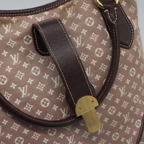 LOUIS VUITTON Monogram Idylle Elegy Hand Bag 2way Red Sepia M56698 Auth ep7406