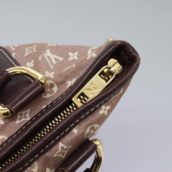 LOUIS VUITTON Monogram Idylle Elegy Hand Bag 2way Red Sepia M56698 Auth ep7406