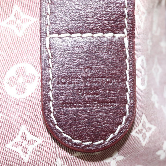 LOUIS VUITTON Monogram Idylle Elegy Hand Bag 2way Red Sepia M56698 Auth ep7406