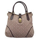 LOUIS VUITTON Monogram Idylle Elegy Hand Bag 2way Red Sepia M56698 Auth ep7406-13