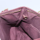 LOUIS VUITTON Monogram Idylle Elegy Hand Bag 2way Red Sepia M56698 Auth ep7406-22