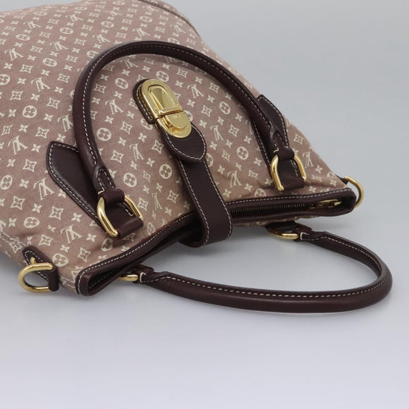 LOUIS VUITTON Monogram Idylle Elegy Hand Bag 2way Red Sepia M56698 Auth ep7406