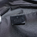 GUCCI GG Canvas Shoulder Bag Black 019 0375 Auth ep7418-10