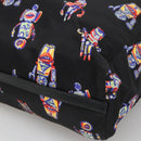 PRADA Tote Bag Nylon Black Silver Auth ep7424-9