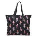 PRADA Tote Bag Nylon Black Silver Auth ep7424-13