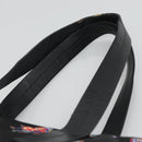 PRADA Tote Bag Nylon Black Silver Auth ep7424-8