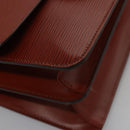 LOUIS VUITTON Epi Free Run Shoulder Bag Brown M52403 LV Auth ep7427-14