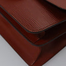 LOUIS VUITTON Epi Free Run Shoulder Bag Brown M52403 LV Auth ep7427-15