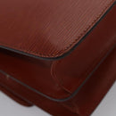 LOUIS VUITTON Epi Free Run Shoulder Bag Brown M52403 LV Auth ep7427-16