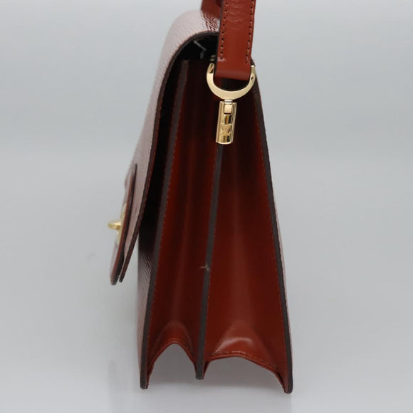 LOUIS VUITTON Epi Free Run Shoulder Bag Brown M52403 LV Auth ep7427