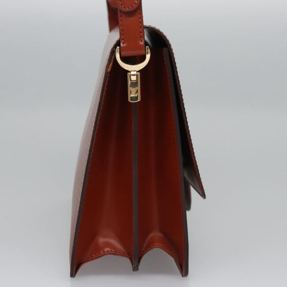 LOUIS VUITTON Epi Free Run Shoulder Bag Brown M52403 LV Auth ep7427