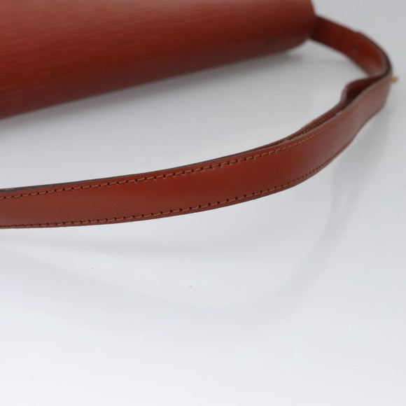 LOUIS VUITTON Epi Free Run Shoulder Bag Brown M52403 LV Auth ep7427